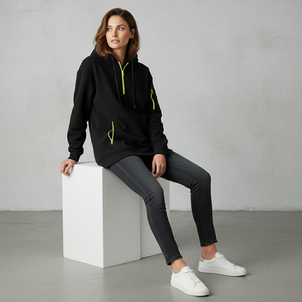 Lockerer Fleece Kapuzenpullover | Warm | Winter