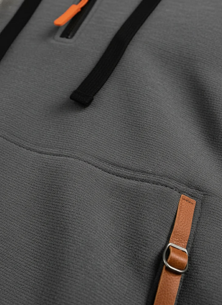 Lockerer Fleece Kapuzenpullover | Warm | Winter