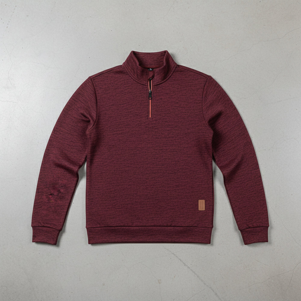 Warme Herren Sweatjacke mit Reißverschluss | Winter