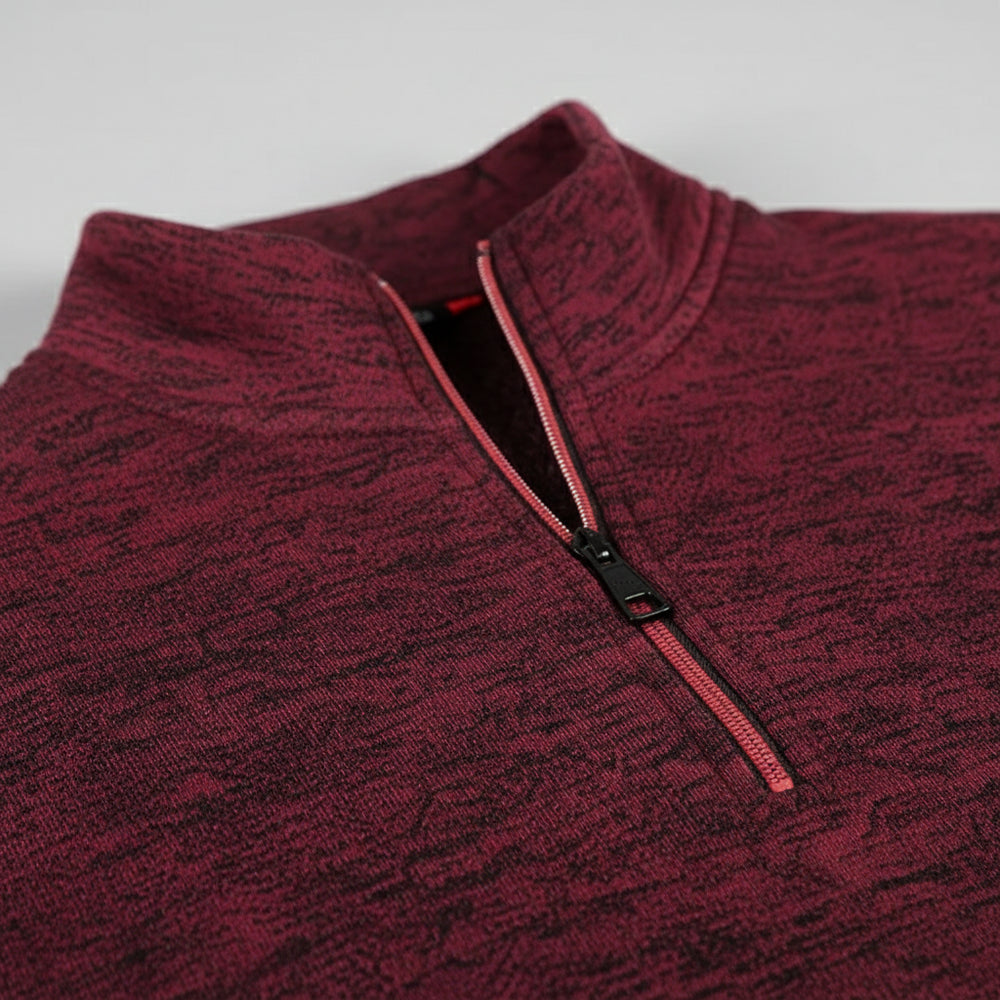 Warme Herren Sweatjacke mit Reißverschluss | Winter