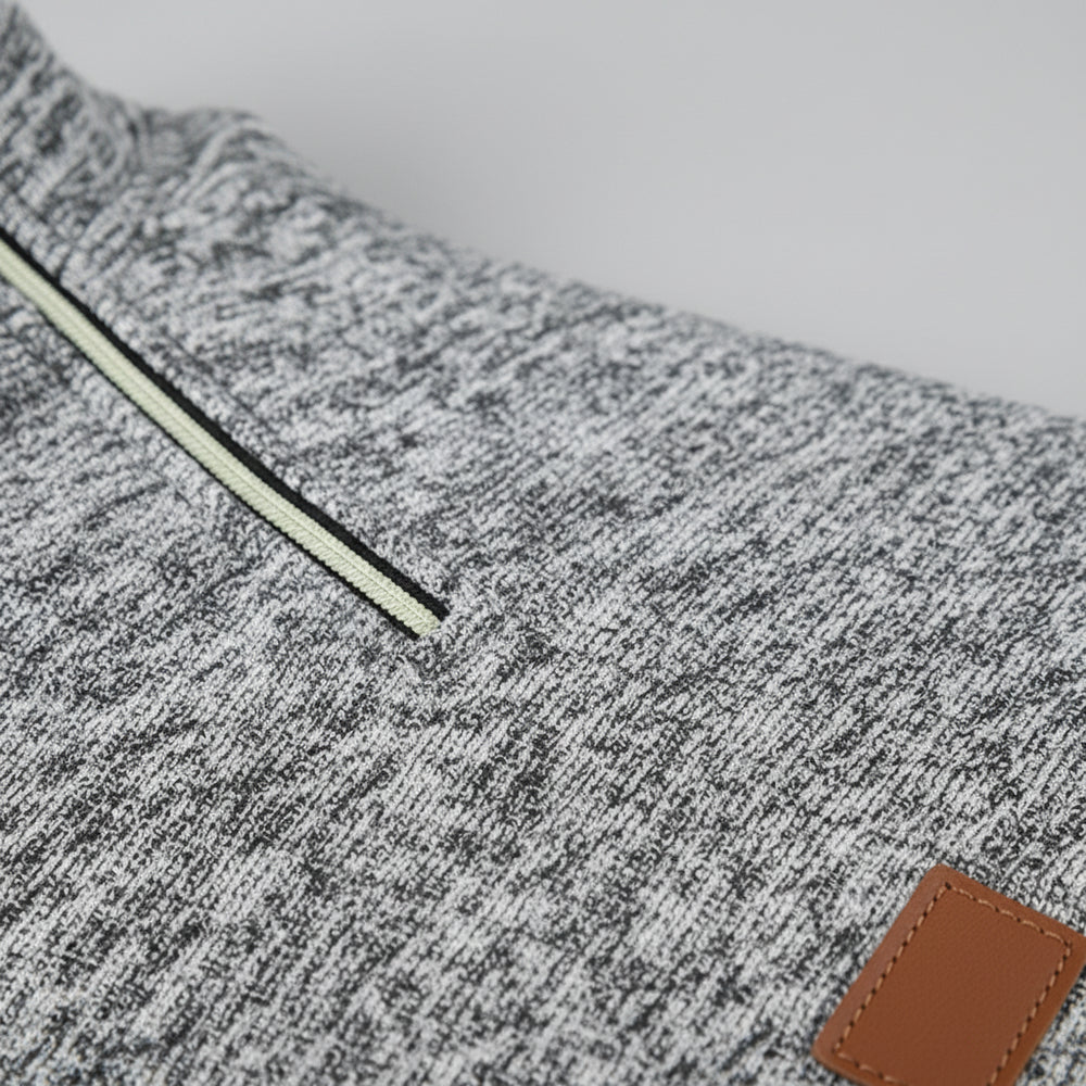 Warme Herren Sweatjacke mit Reißverschluss | Winter