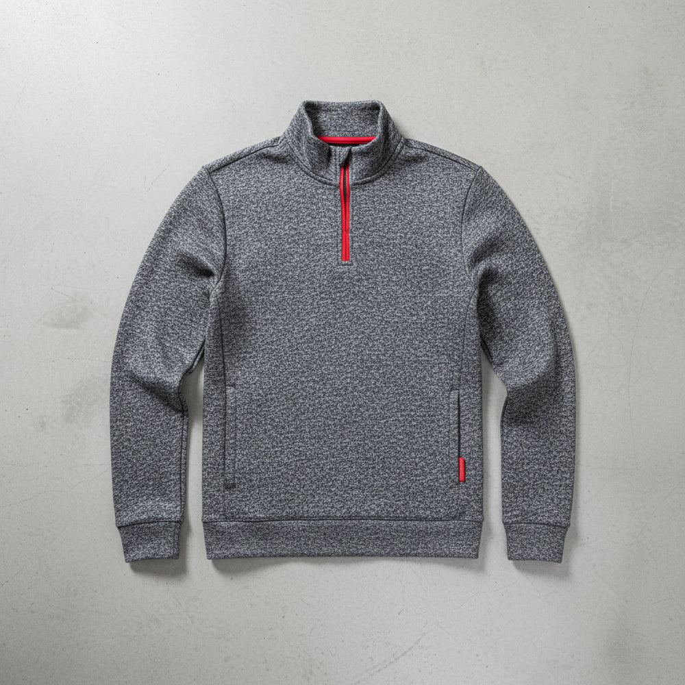 Warme Herren Sweatjacke mit Reißverschluss | Winter