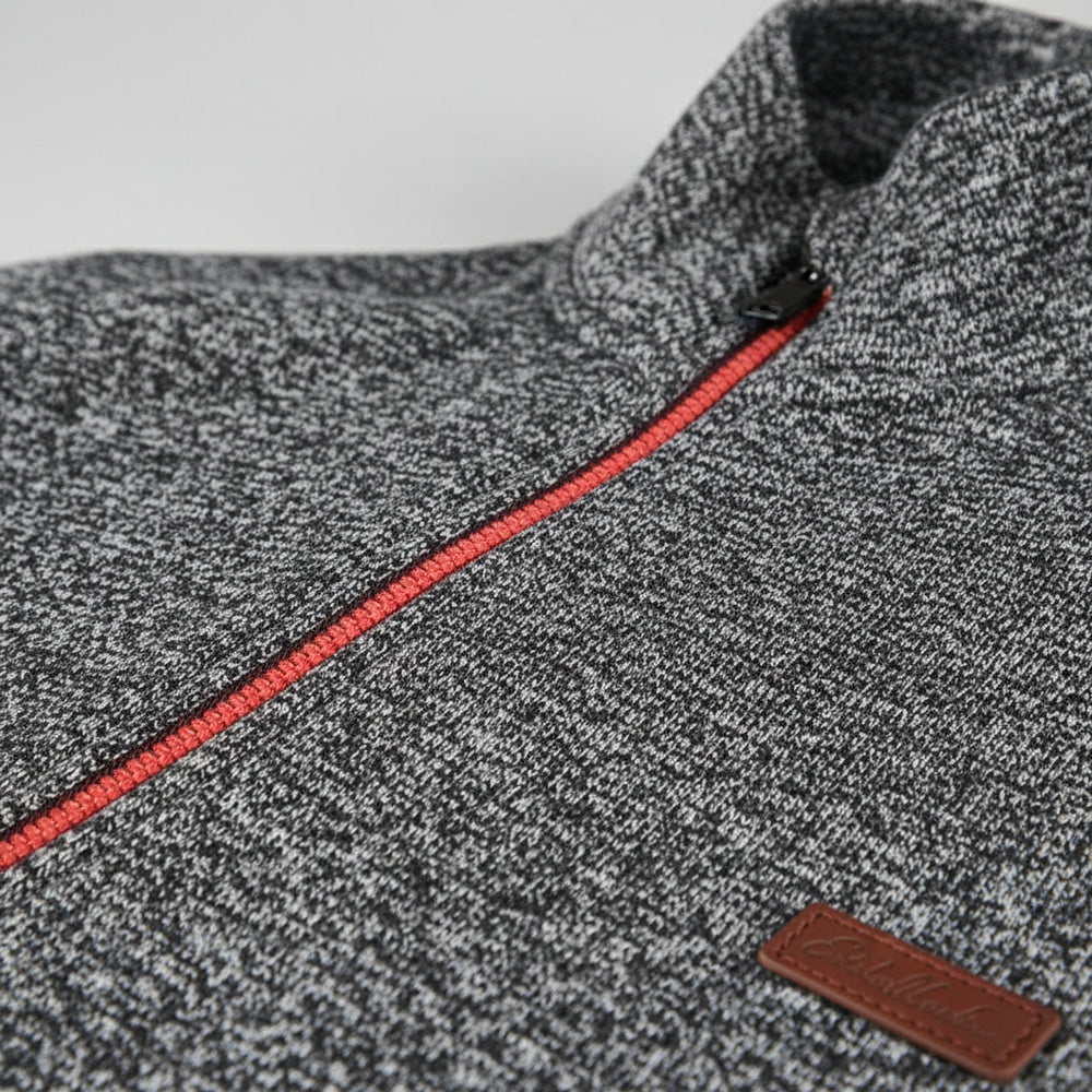 Warme Herren Sweatjacke mit Reißverschluss | Winter