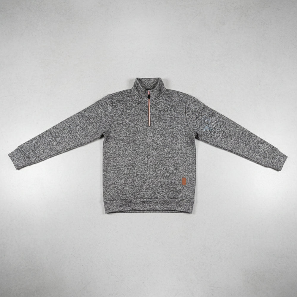 Warme Herren Sweatjacke mit Reißverschluss | Winter