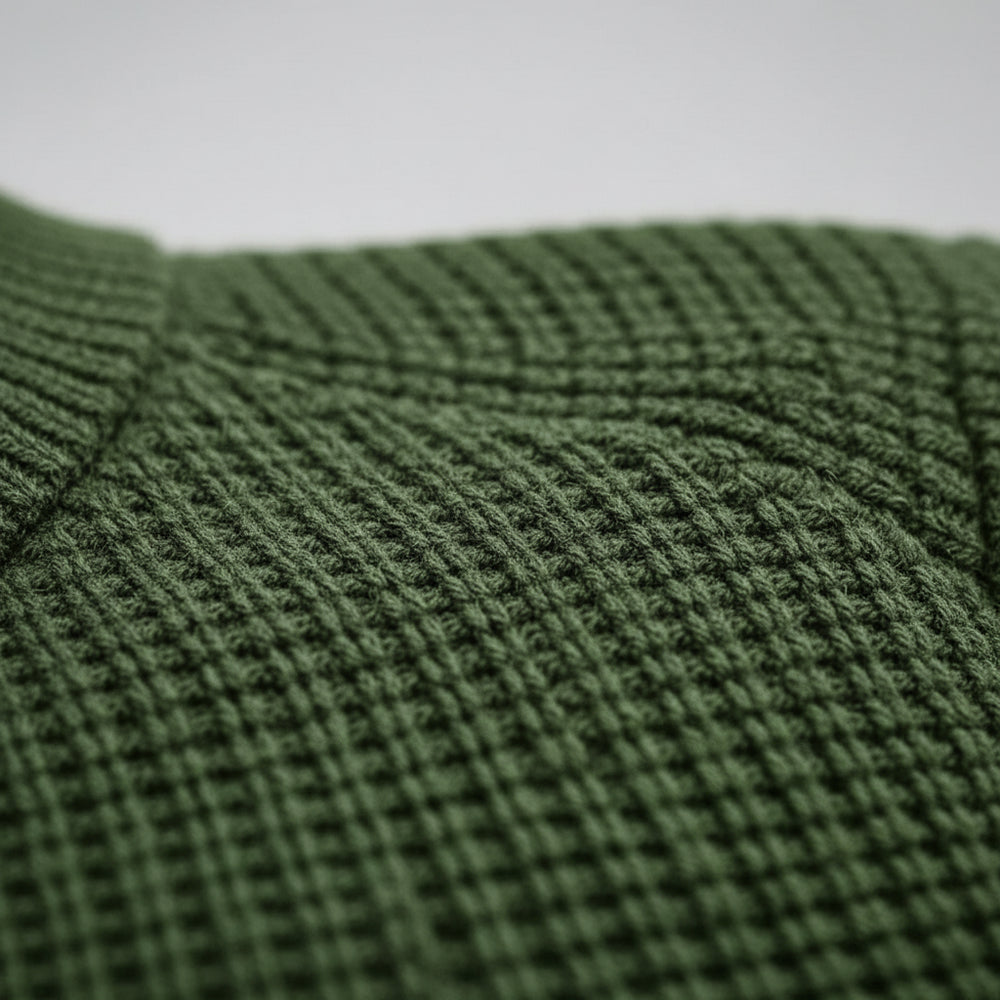 Lässiger Herren Cardigan mit Stehkragen | Winter