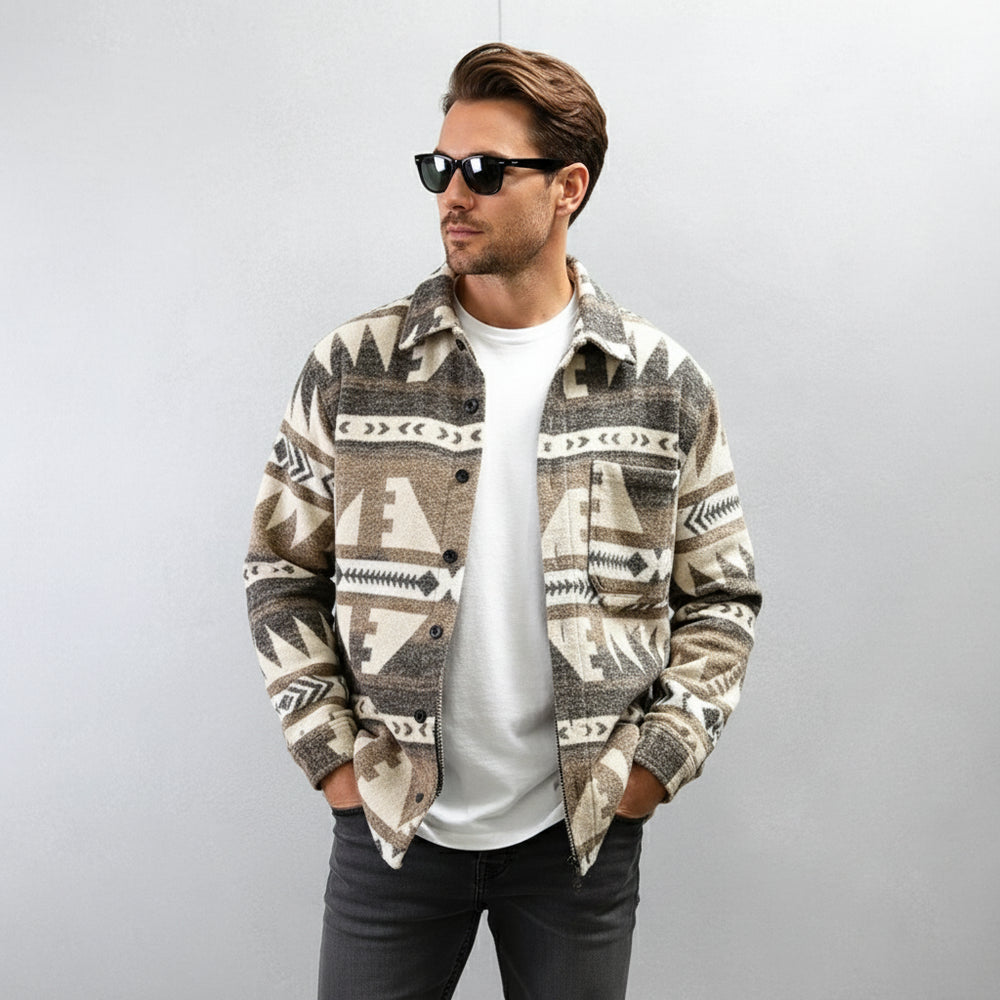 Lässige Herren Hemdjacke | Vintage | Herbst
