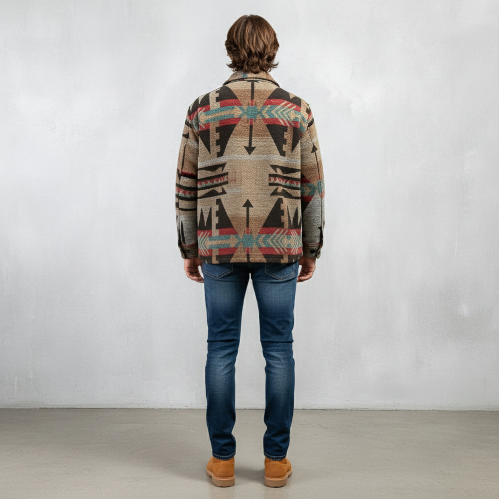 Lässige Herren Hemdjacke | Vintage | Herbst