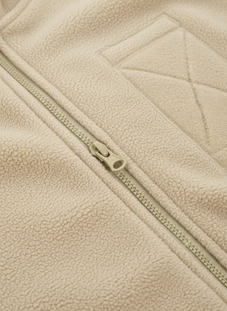 Warme Herren Fleecejacke mit Kapuze | Winter