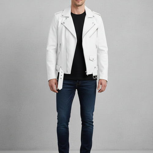 Herren Bikerjacke Slim Fit | Herbst