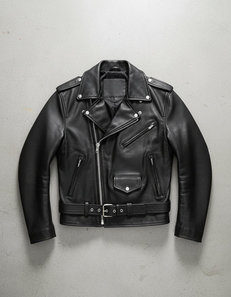 Herren Bikerjacke Slim Fit | Herbst