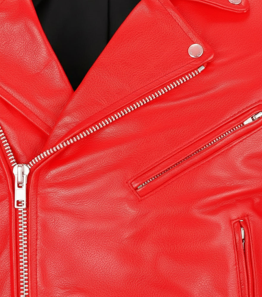 Herren Bikerjacke Slim Fit | Herbst