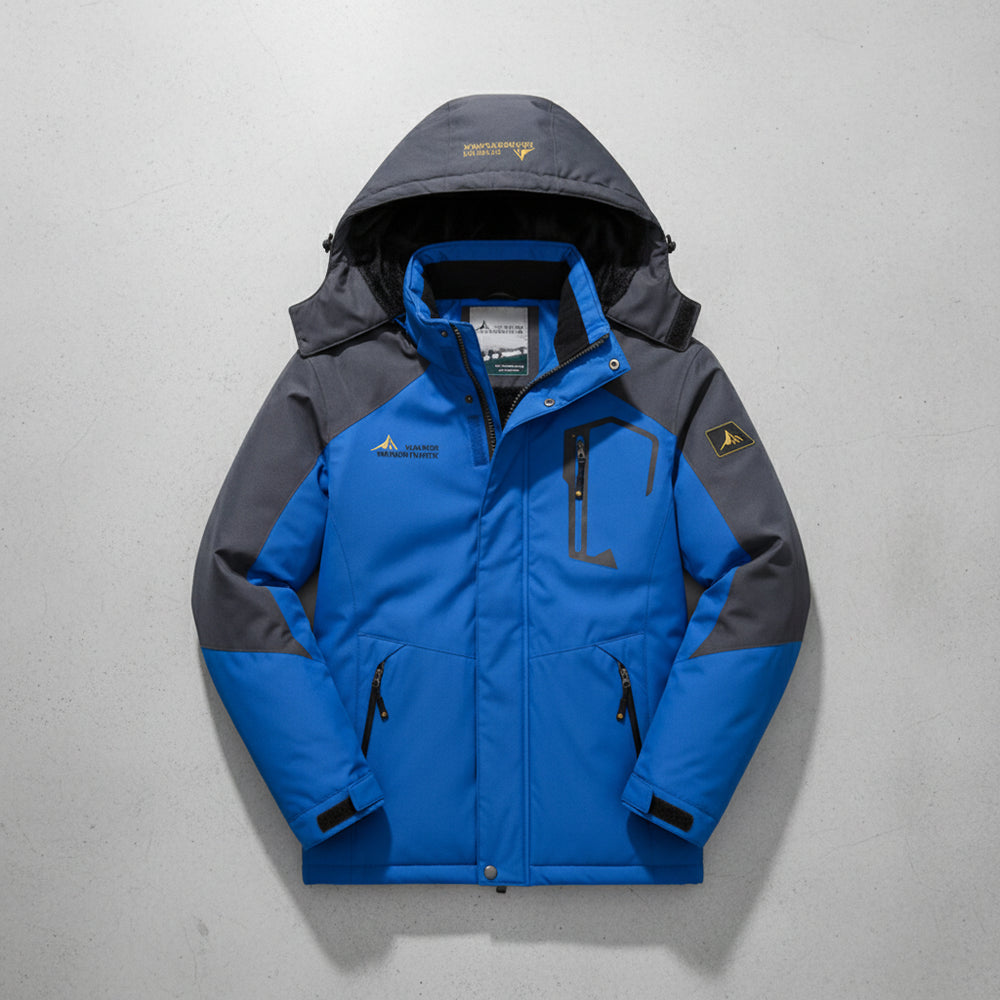 Warmer Herren Parka mit Kapuze | Winter