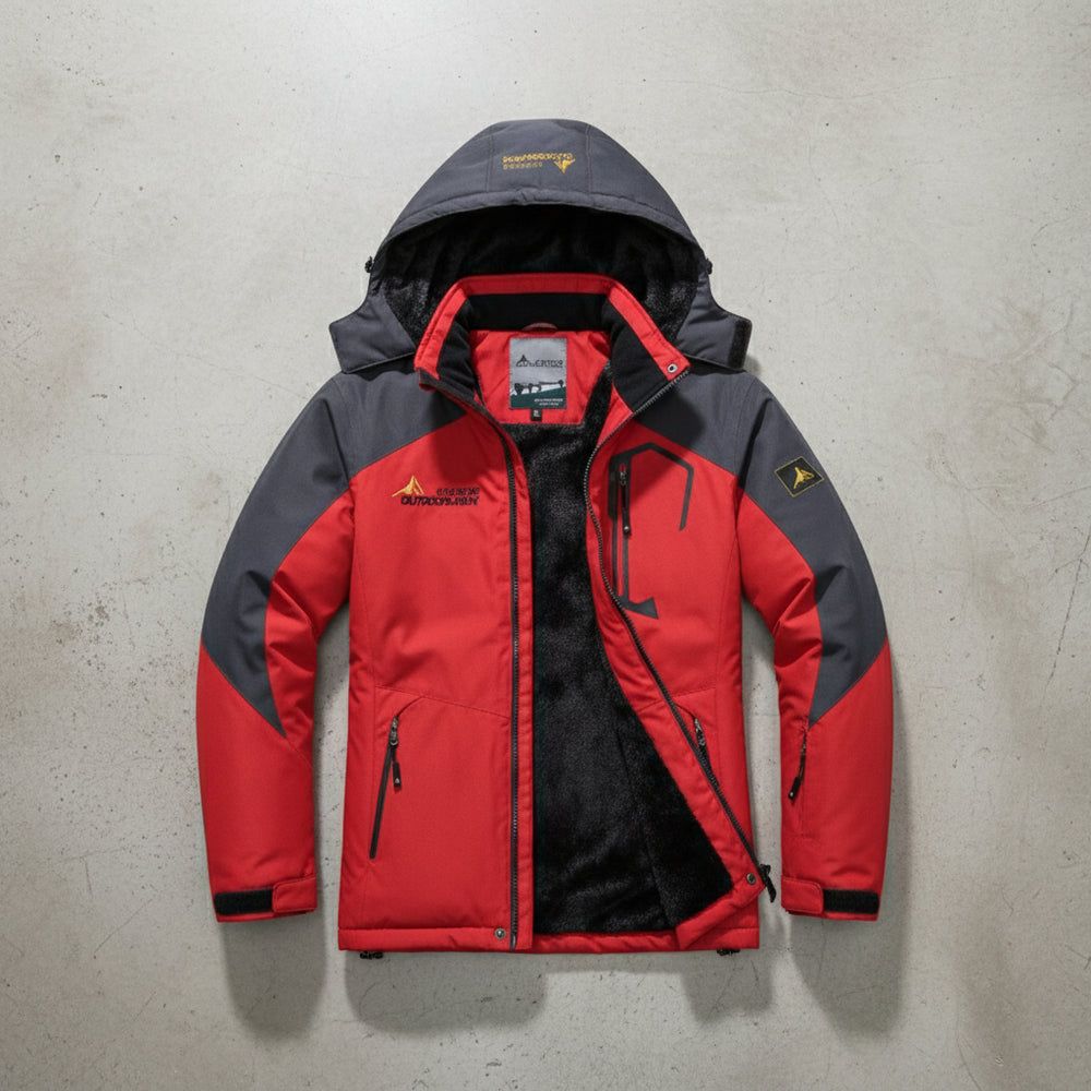 Warmer Herren Parka mit Kapuze | Winter