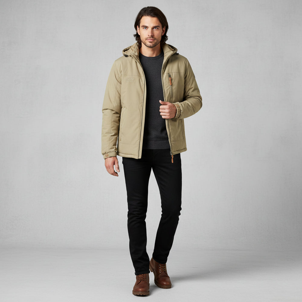 Lässige Herren Steppjacke | Warm | Winter