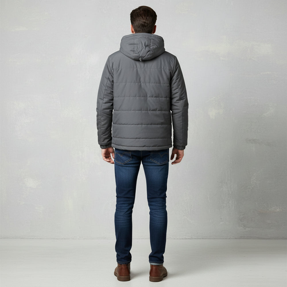 Lässige Herren Steppjacke | Warm | Winter