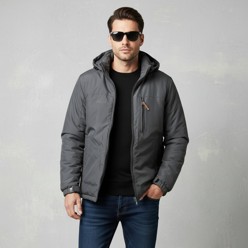 Lässige Herren Steppjacke | Warm | Winter