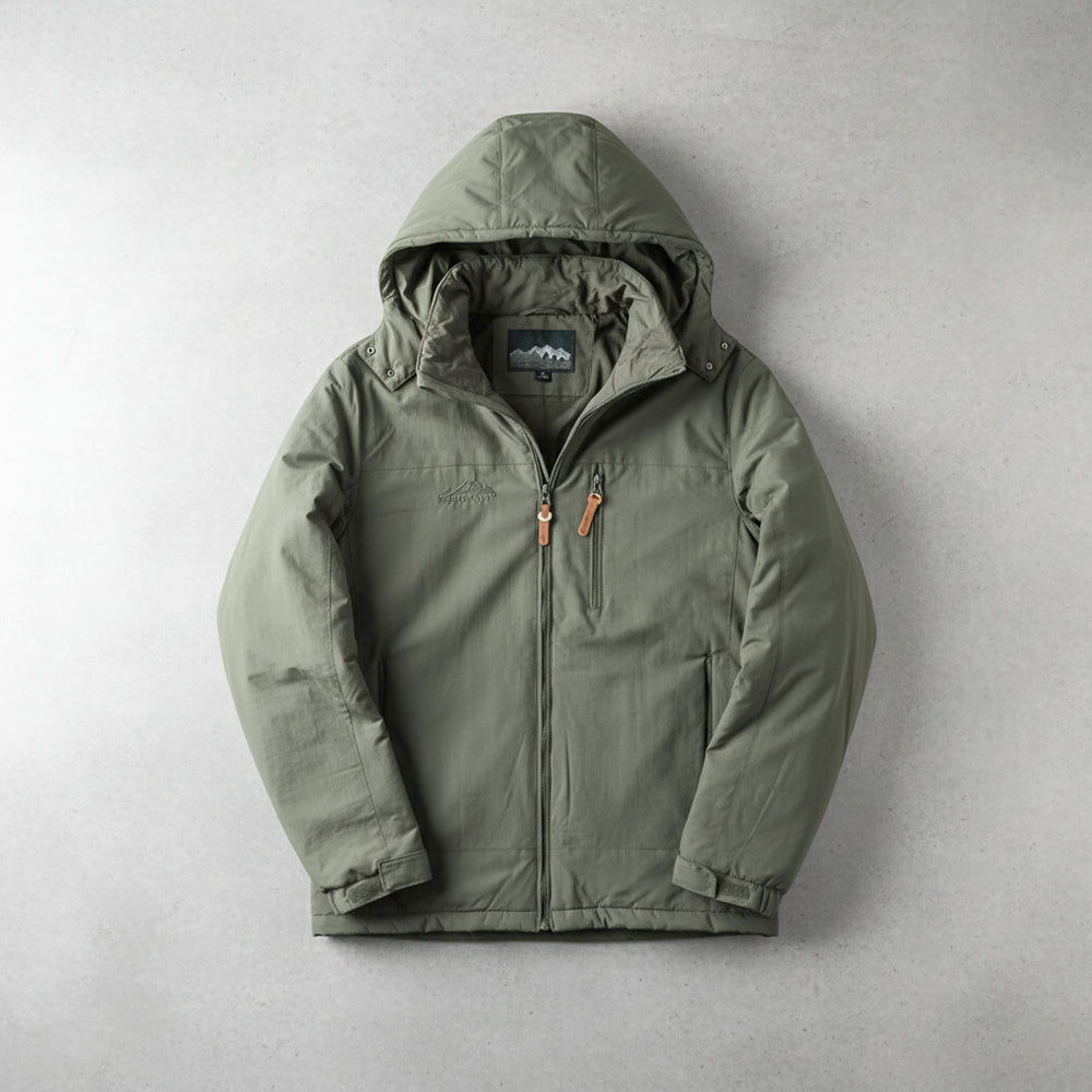 Lässige Herren Steppjacke | Warm | Winter