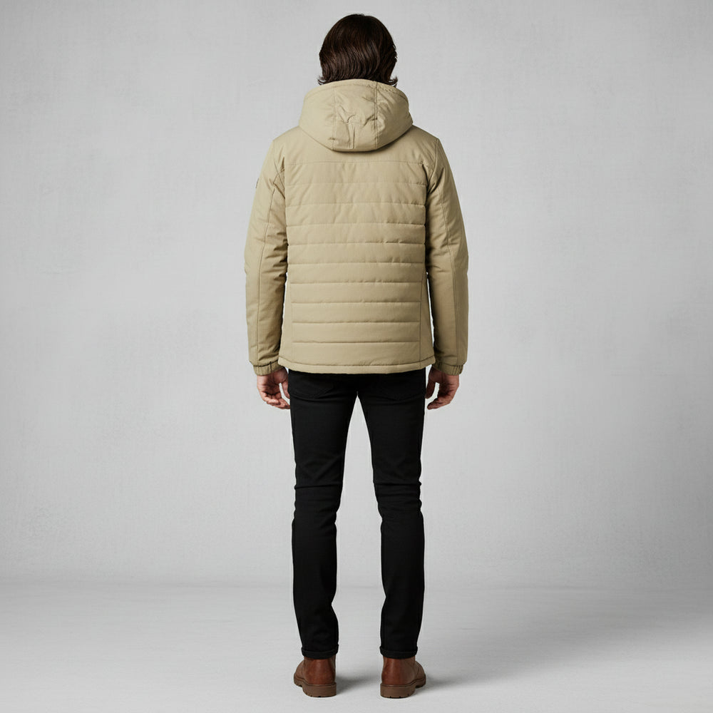 Lässige Herren Steppjacke | Warm | Winter