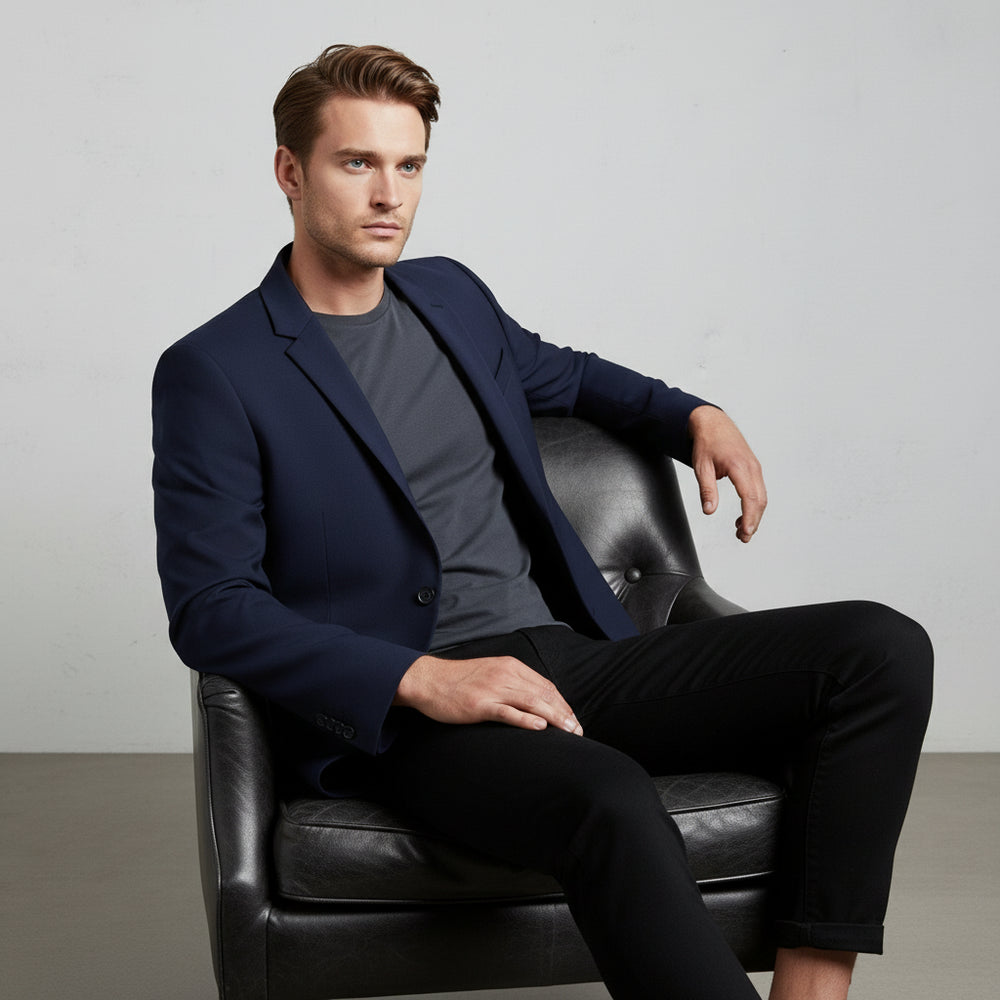 Kurze warme Herren Daunenjacke | Winter