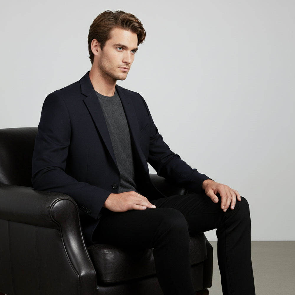 Kurze warme Herren Daunenjacke | Winter