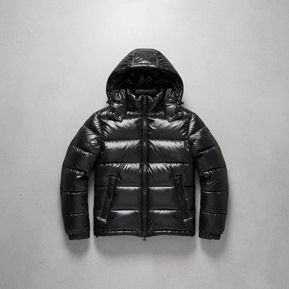 Kurze warme Herren Daunenjacke | Winter