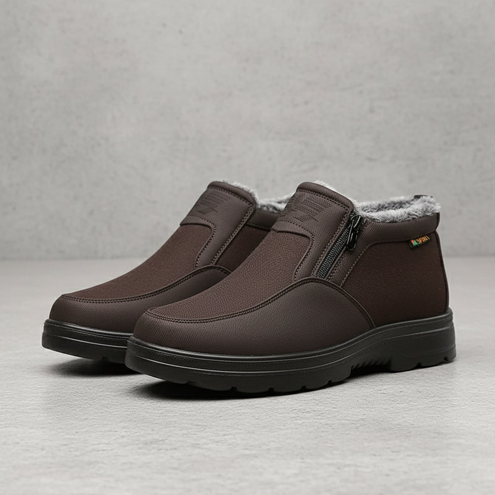 Herren High-Top Winterstiefel | Warm, Wasserdicht, Rutschfest