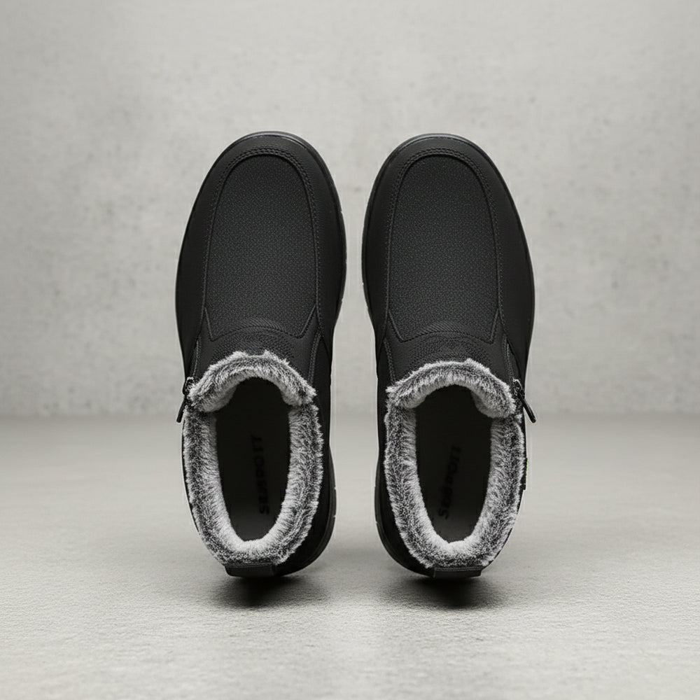 Herren High-Top Winterstiefel | Warm, Wasserdicht, Rutschfest