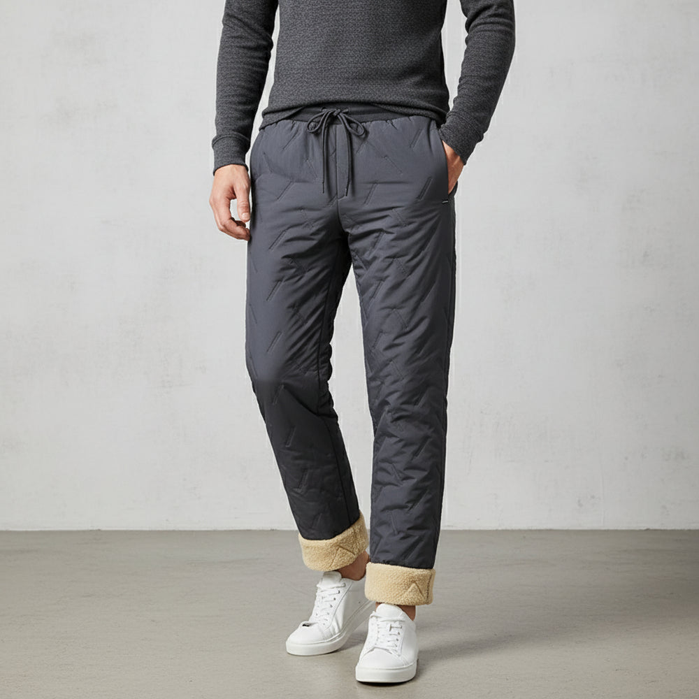 Gefütterte Herren Jogginghose | Winter