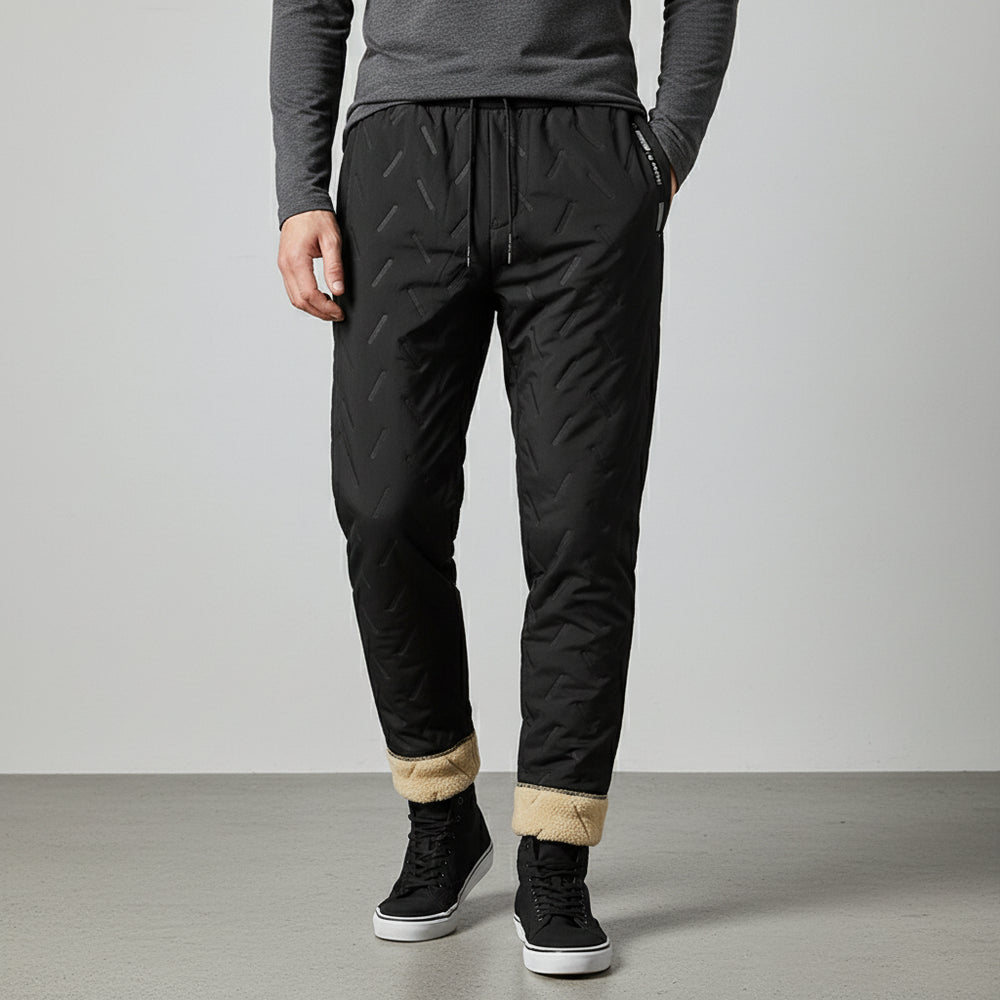 Gefütterte Herren Jogginghose | Winter