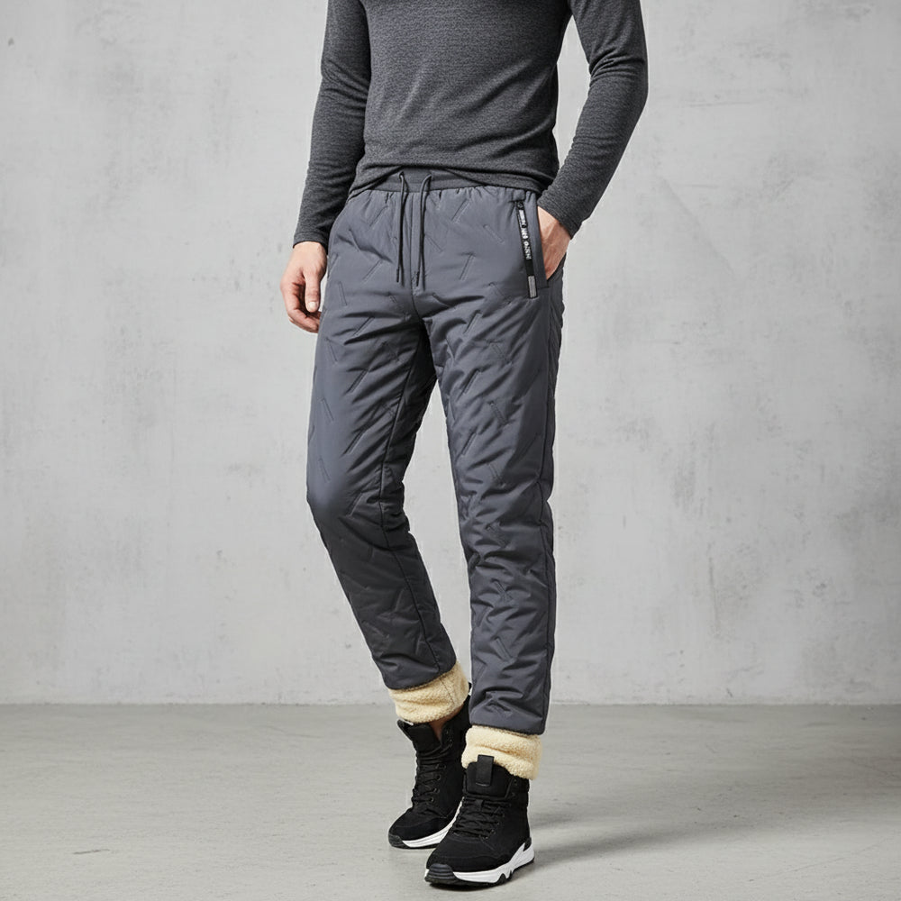Gefütterte Herren Jogginghose | Winter