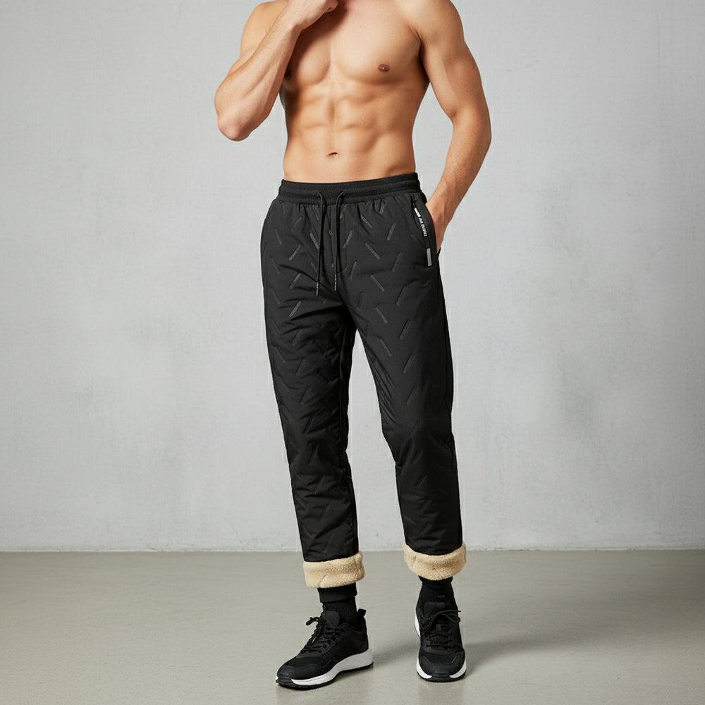 Gefütterte Herren Jogginghose | Winter