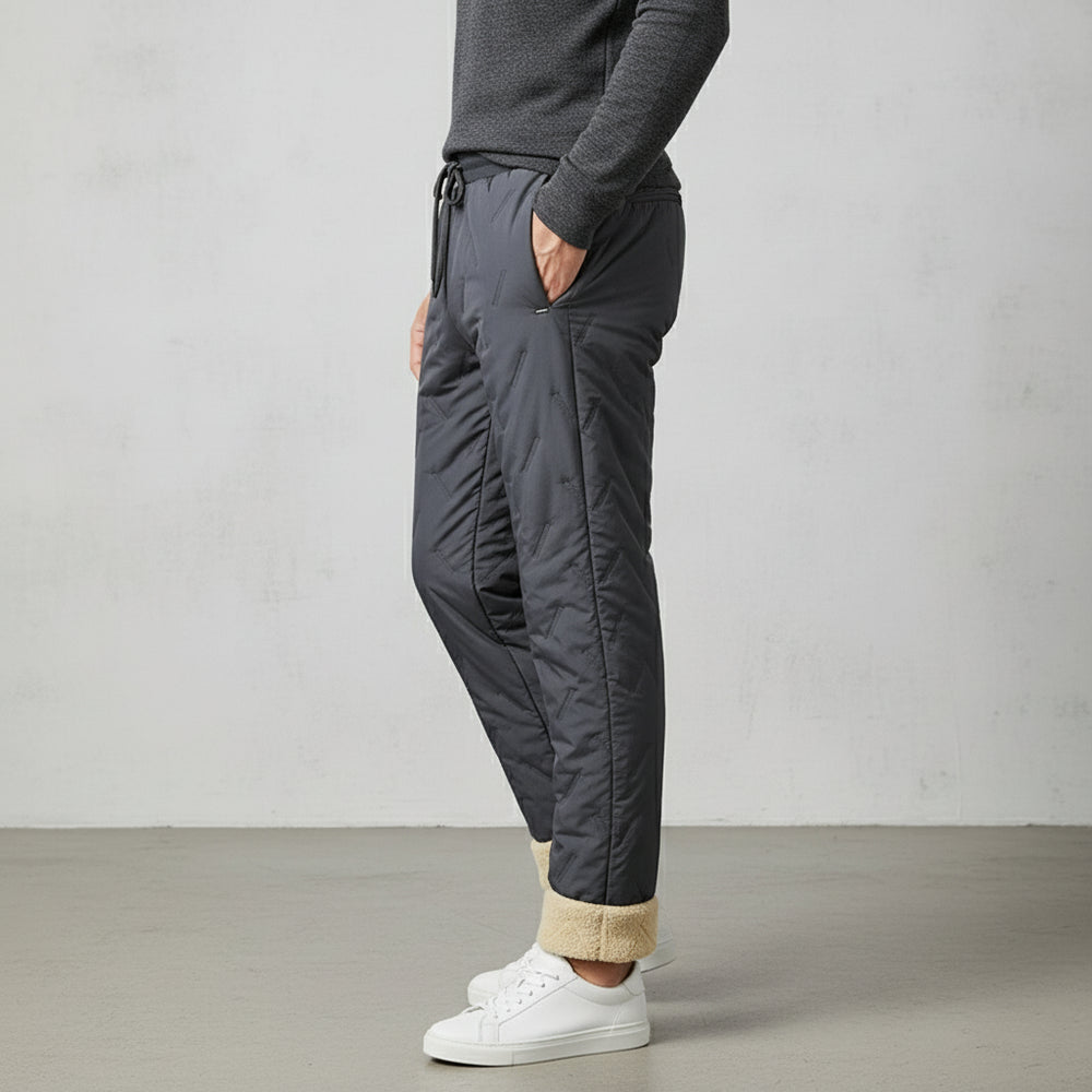 Gefütterte Herren Jogginghose | Winter