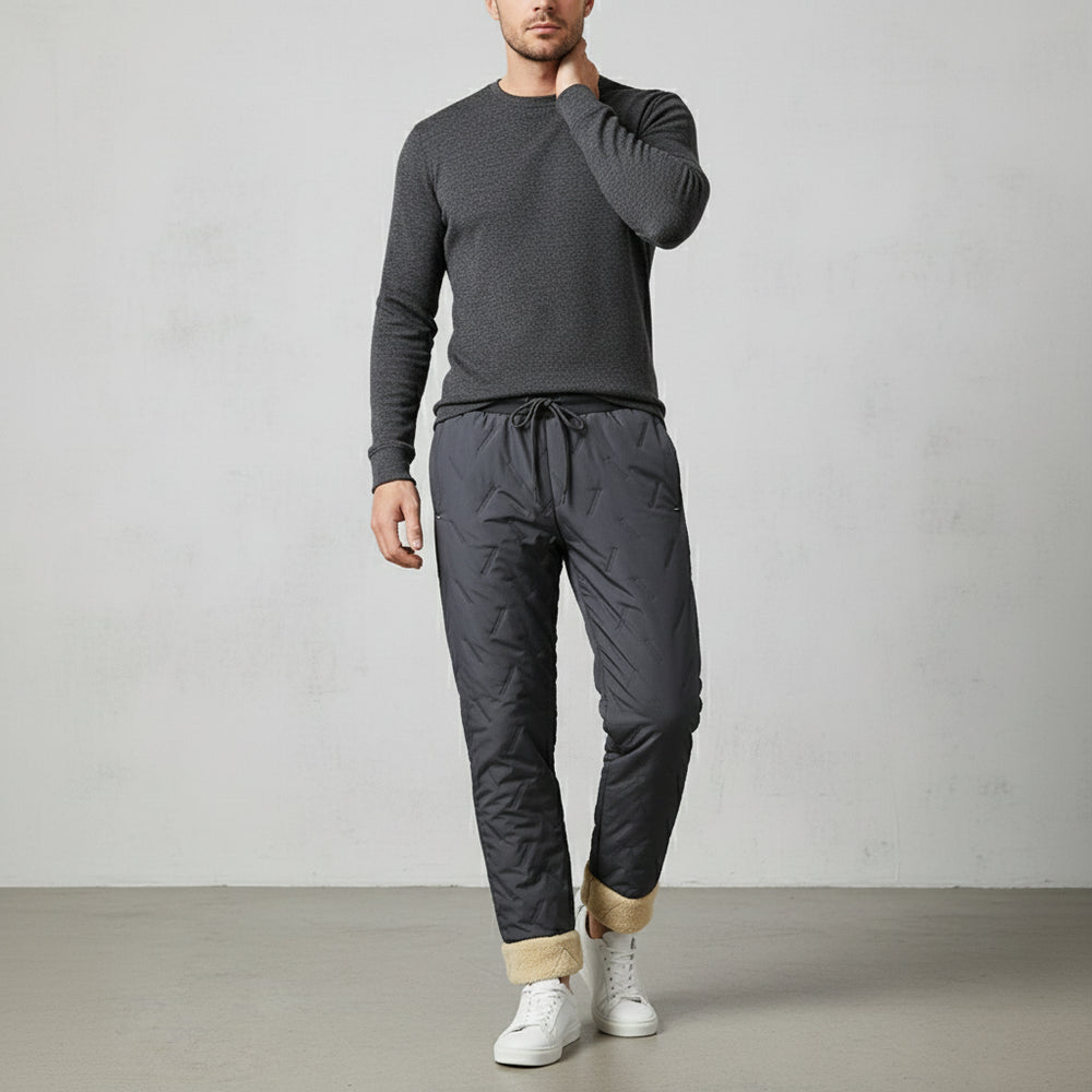 Gefütterte Herren Jogginghose | Winter