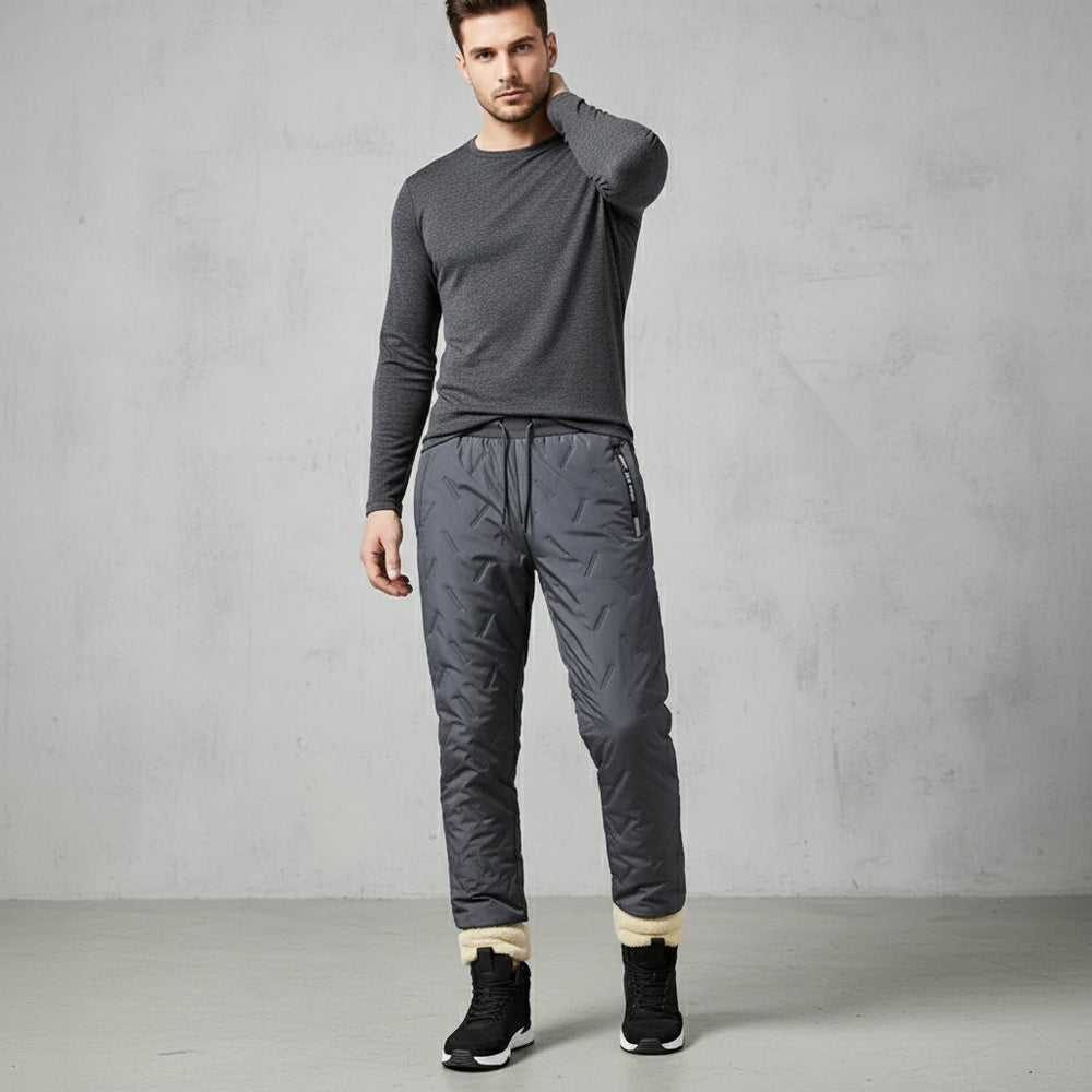 Gefütterte Herren Jogginghose | Winter