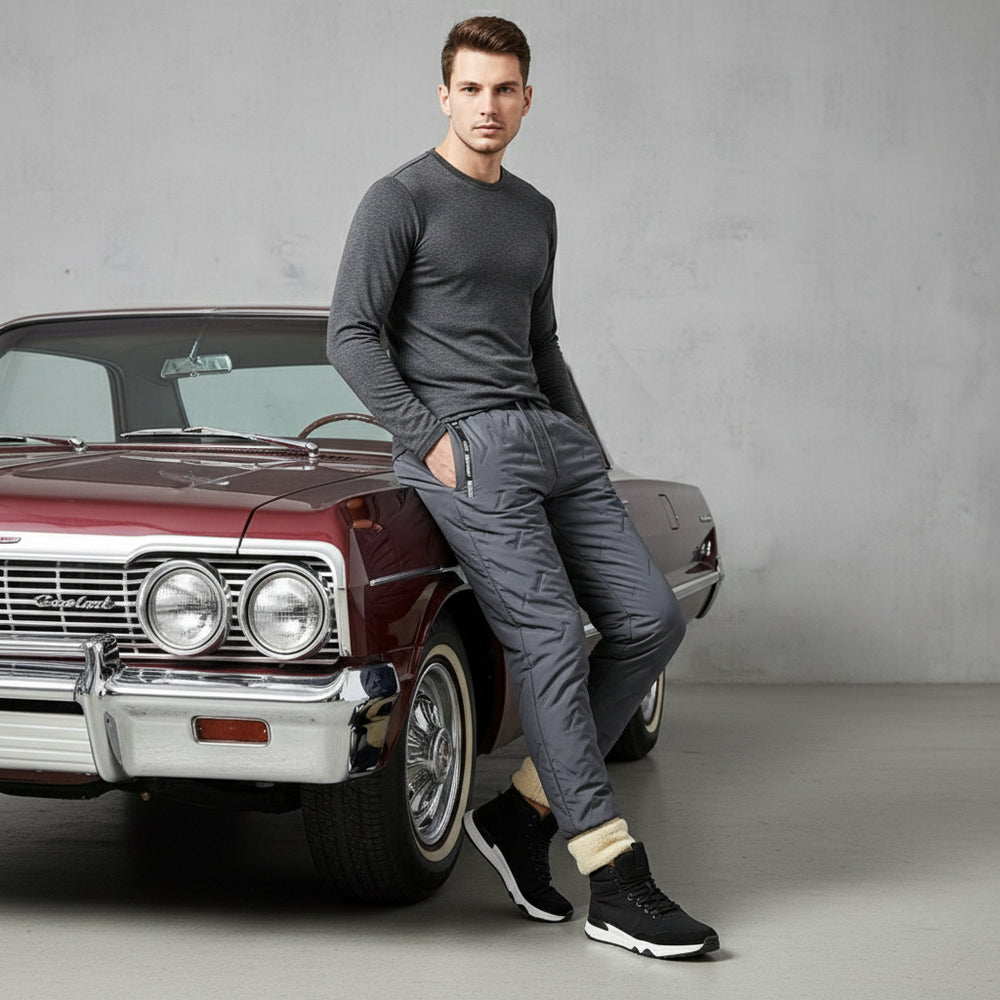 Gefütterte Herren Jogginghose | Winter