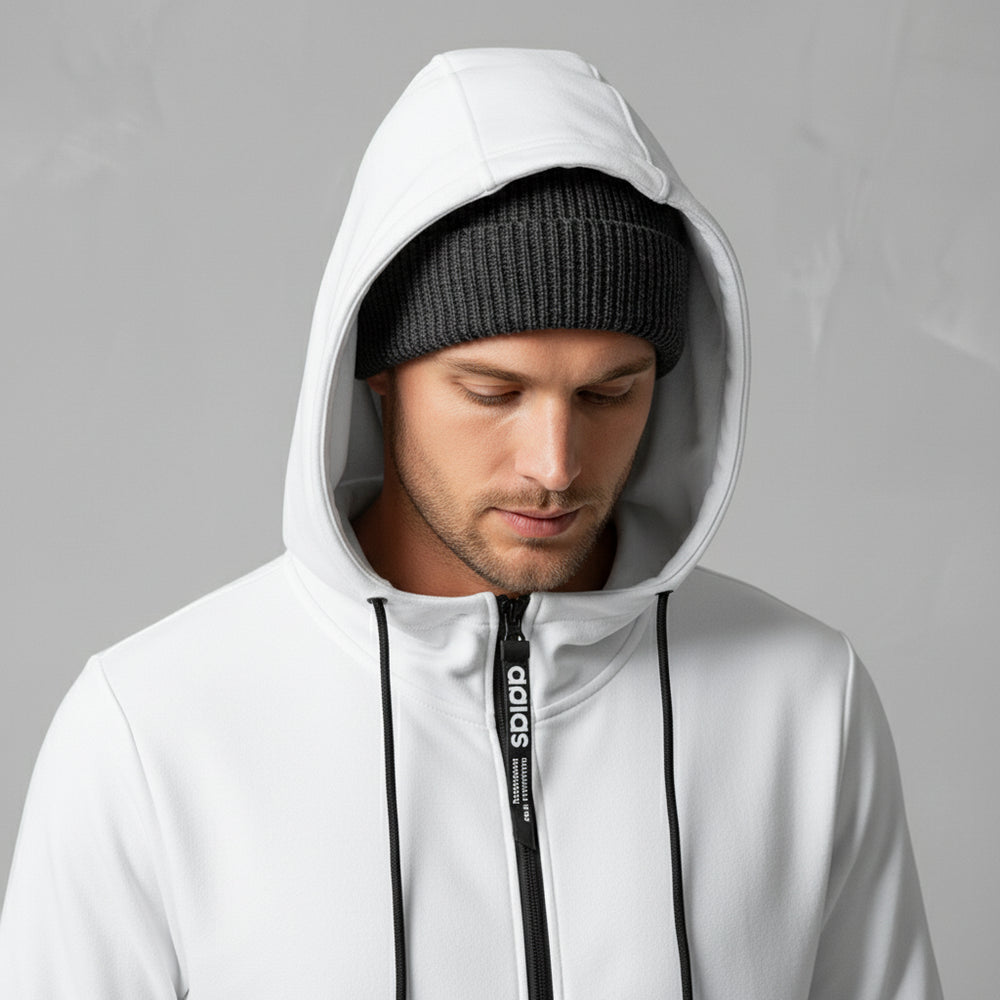 Lässiger Herren Freizeitanzug mit Reißverschluss | Herbst