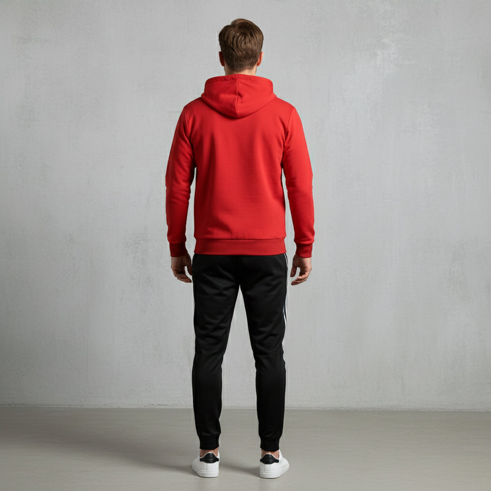 Lässiger Herren Freizeitanzug mit Reißverschluss | Herbst