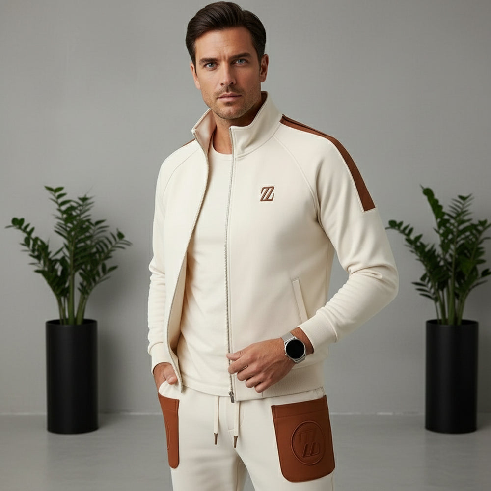 Lässiger Herren Freizeitanzug 2-teilig | Herbst