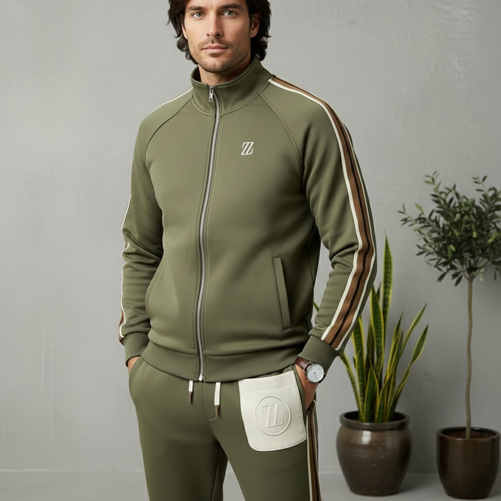 Lässiger Herren Freizeitanzug 2-teilig | Herbst