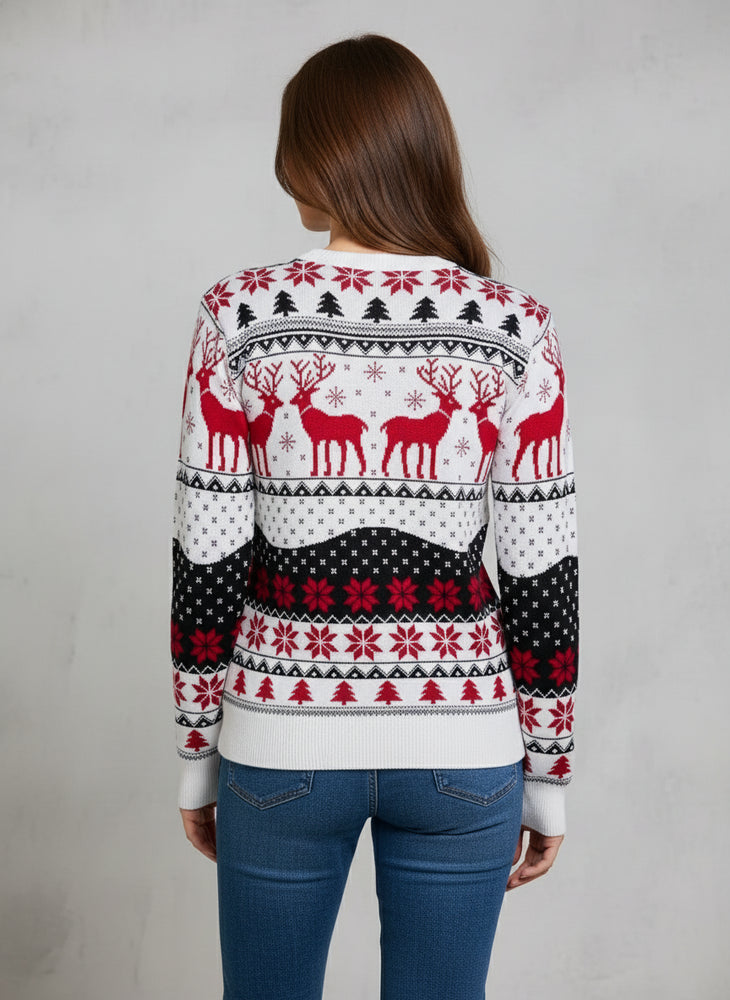 Damen Weihnachtspullover – Perfekt für Familien-Outfits