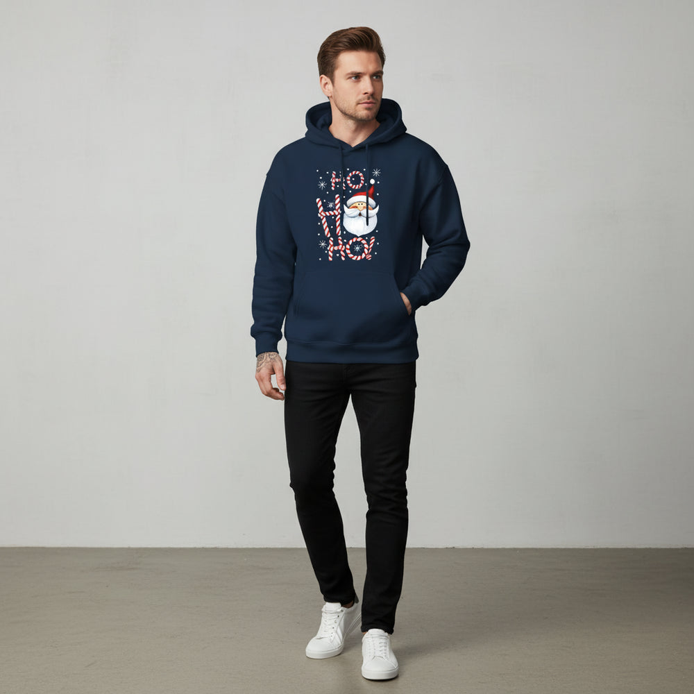 Herren Kapuzenpullover mit Weihnachtsmotiv – Weich & Warm
