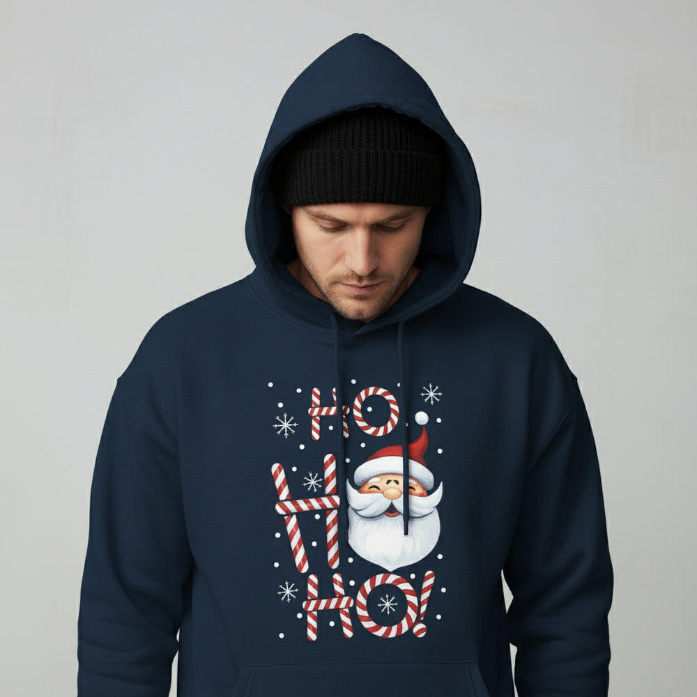 Herren Kapuzenpullover mit Weihnachtsmotiv – Weich & Warm