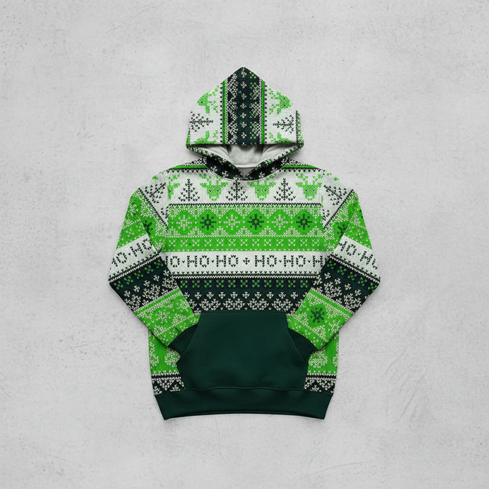 Lässiger Herren Weihnachtshoodie – Warm & Bequem