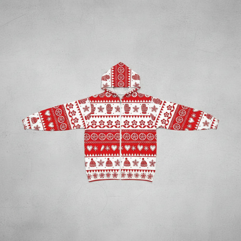 Lässiger Herren Weihnachtshoodie – Warm & Bequem