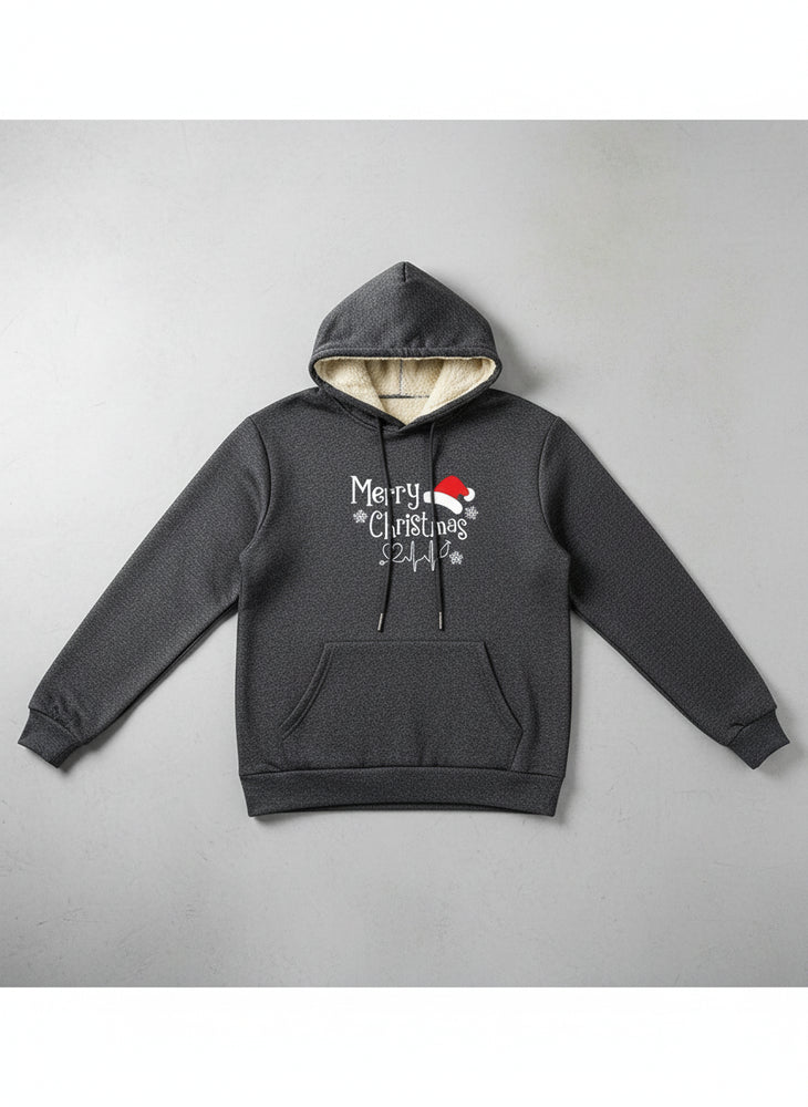 Lässiger Herren Kapuzenpullover | Weihnachten | Warm