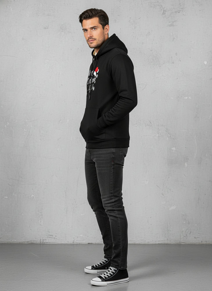 Lässiger Herren Kapuzenpullover | Weihnachten | Warm