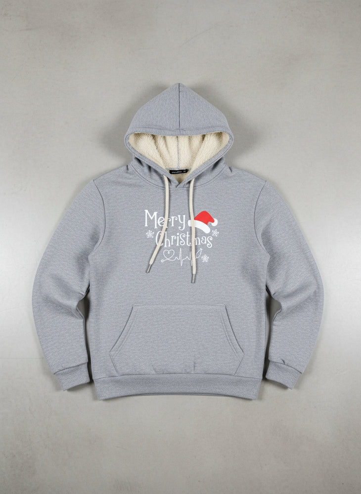 Lässiger Herren Kapuzenpullover | Weihnachten | Warm