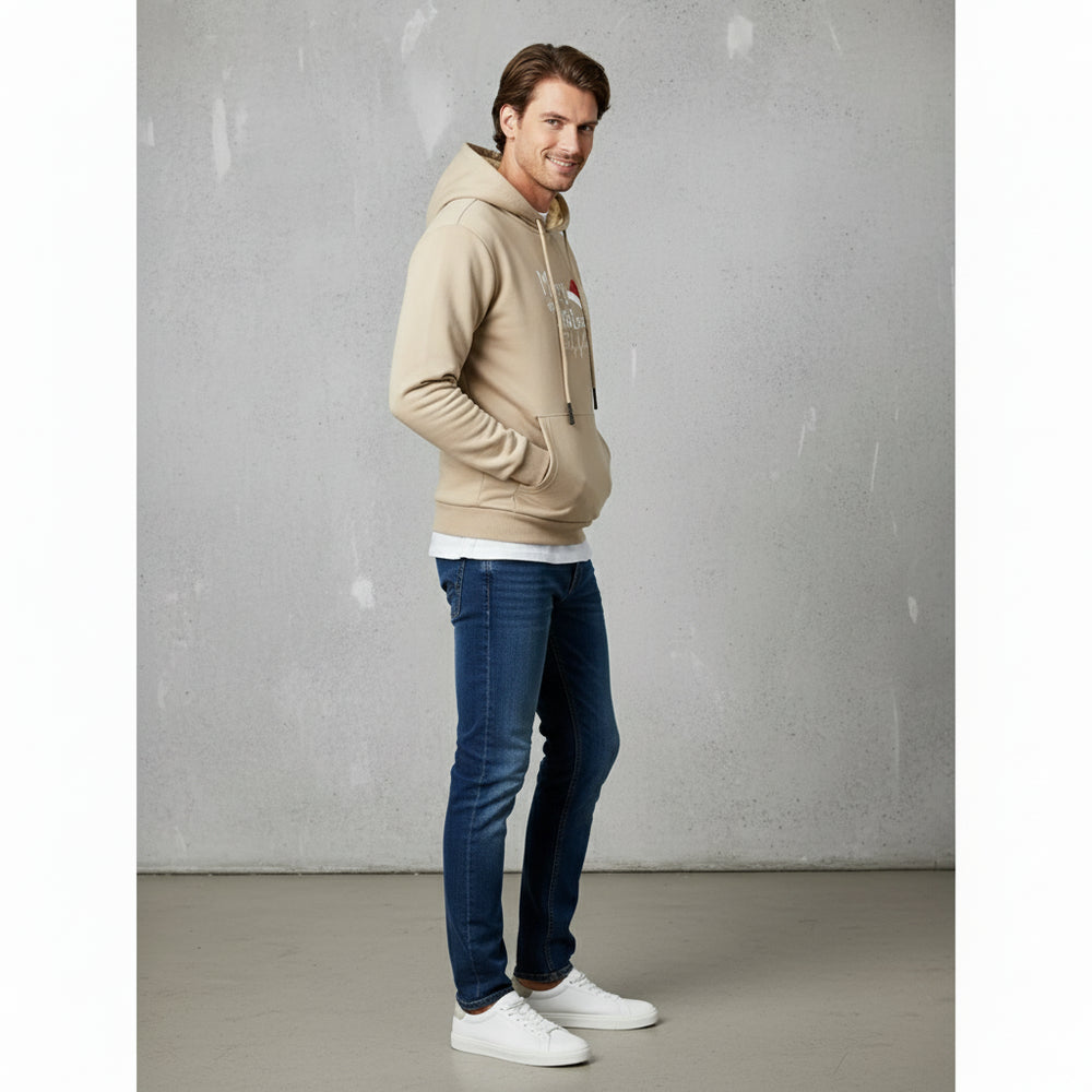 Lässiger Herren Kapuzenpullover | Weihnachten | Warm