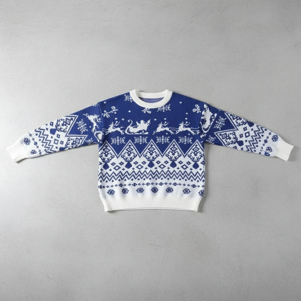 Lässiger Damen Strickpullover | Weihnachten | Winter