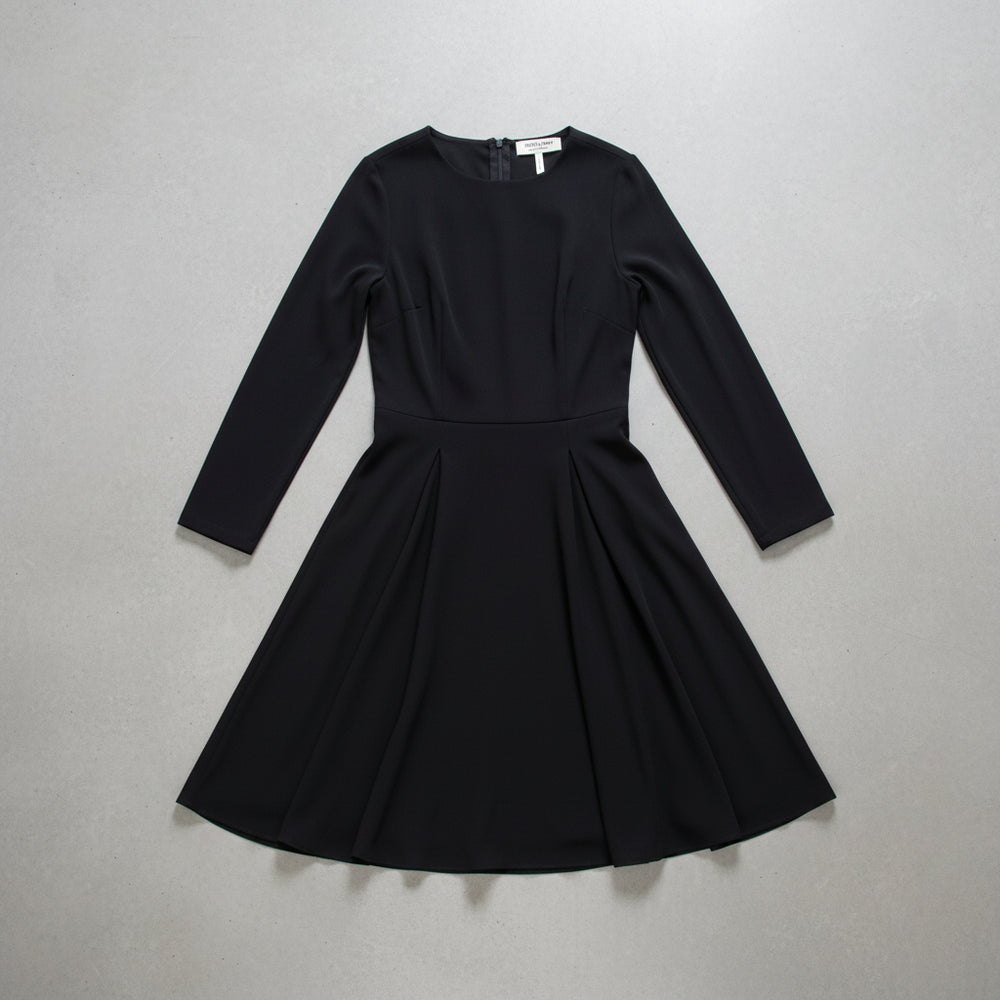 Damen Schwingkleid Langarm | Weihnachten | Elegant